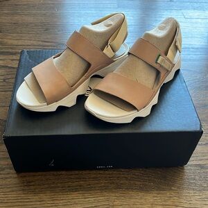 Sorel Women's Kinetic Impact II Sling Low Sandals - Honest Beige